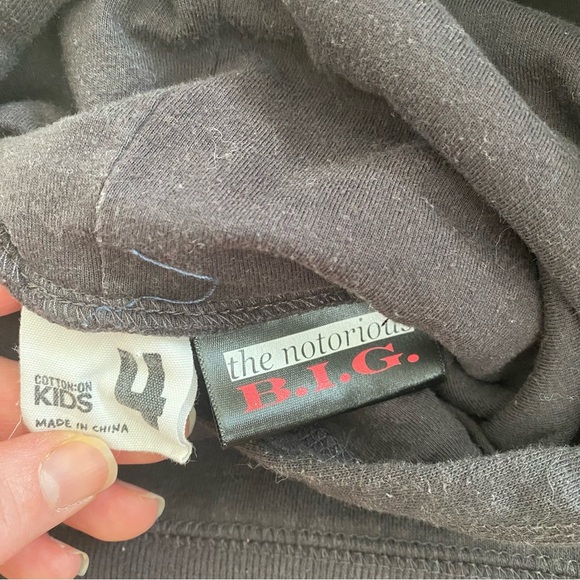 Notorious BIG It Was‎ All A Christmas Dream Youth 4 Sweatshirt Hoodie Biggie - Picture 5 of 8